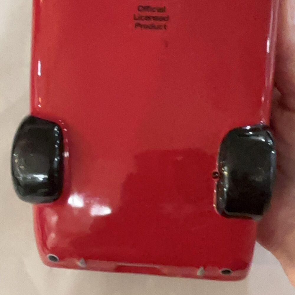 Teleflora Mustang Convertible Car Planter Red Ceramic Ford Licensed ceramic - Picture 6 of 14